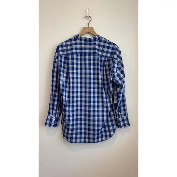 Rachel Comey Cala Top Blue Plaid Size 2 NWT - Picture 8 of 13